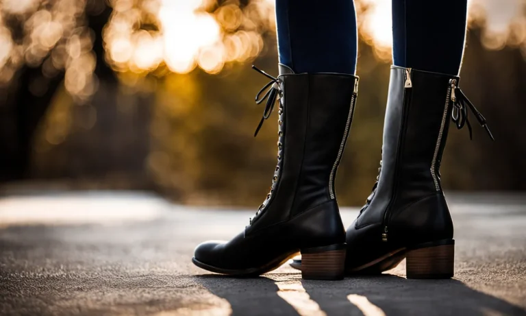 How To Add Zippers To Boots For Easy On And Off