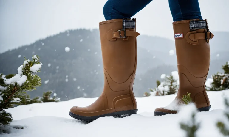 Are Rain Boots Good For Snow? An In-Depth Guide