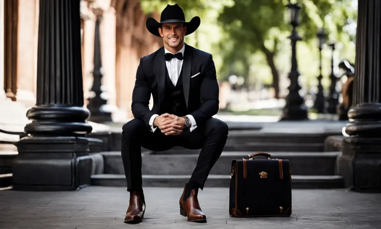 Wearing A Black Suit With Cowboy Boots: A Stylish Guide