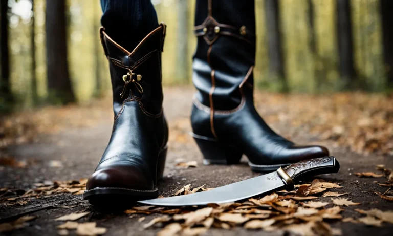 Boots With Knife In Toe: History, Purpose, And Options