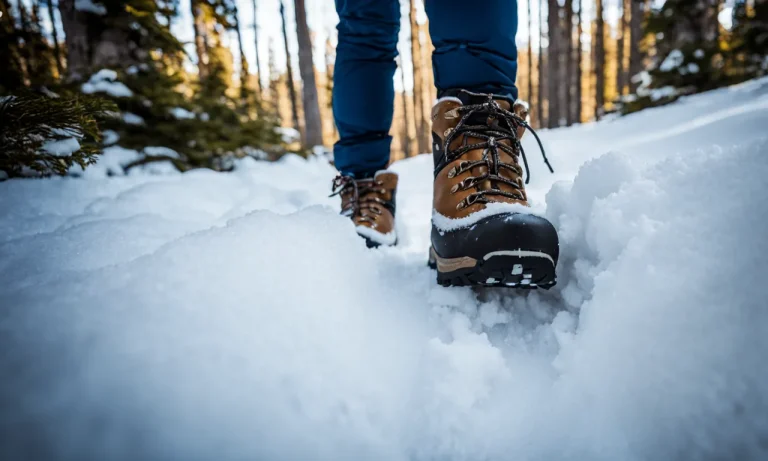 Can Hiking Boots Be Used In Snow? A Detailed Guide