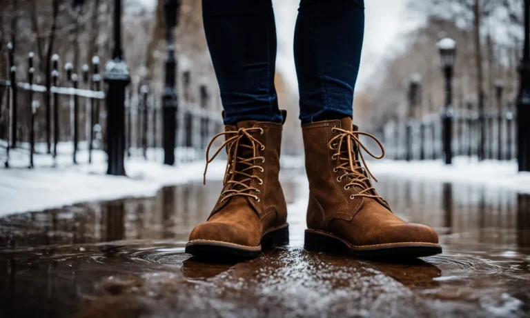 Can Suede Boots Get Wet? A Detailed Guide