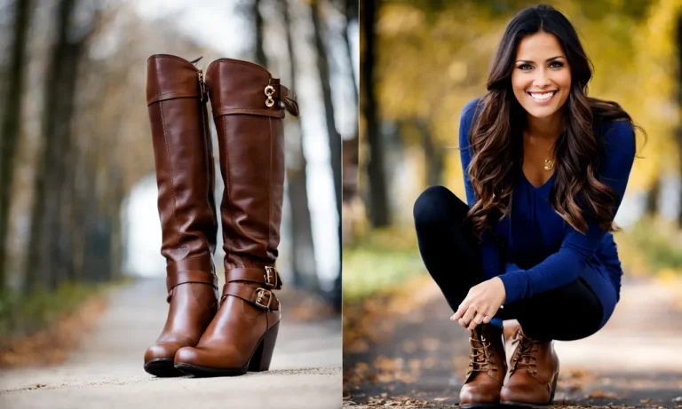 Can You Wear Brown Boots With Black Leggings?