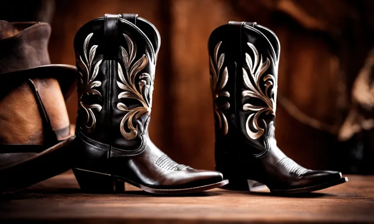 What Is The Metal Piece On The Back Of Cowboy Boots?