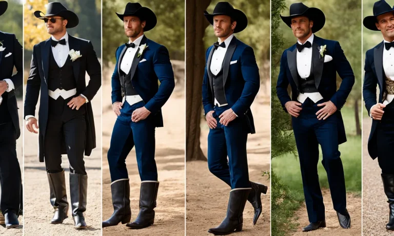 Cowboy Boots With A Tuxedo: A Detailed Guide
