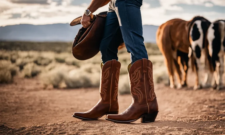 How Do Men Wear Cowboy Boots?