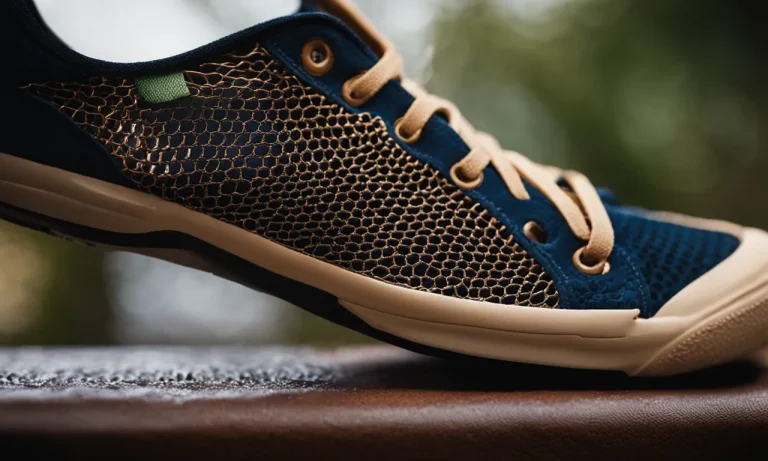 How To Fix Holes In Your Shoe Mesh