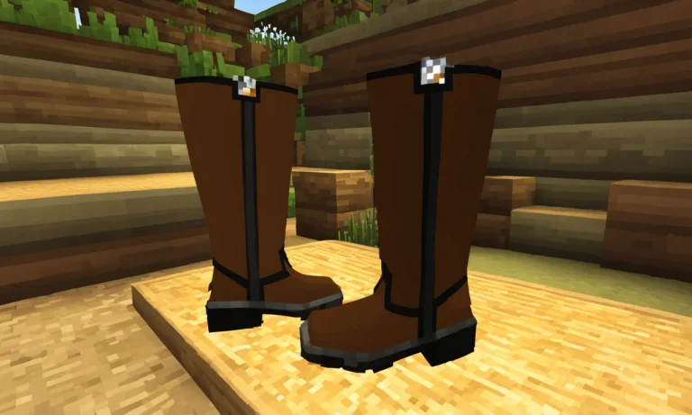 How To Make Boots In Minecraft