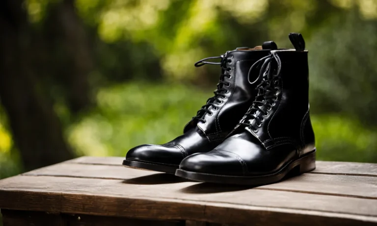 How To Get Your Black Boots Looking Brand New