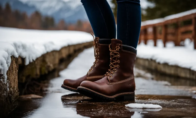 How To Wear Leather Boots In Snow: A Complete Guide
