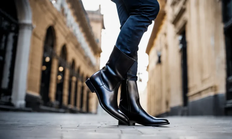 Men’S Calf High Leather Boots: An In-Depth Guide