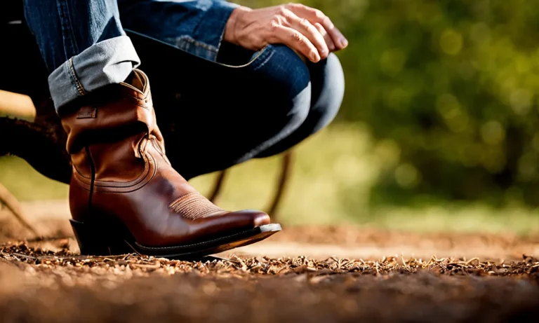 How To Stretch Cowboy Boots To Fit Your Calf
