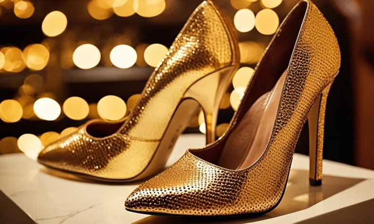 What Color Shoe To Wear With A Gold Dress: A Comprehensive Guide