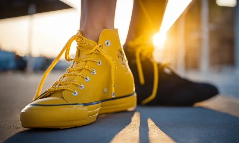 The Meaning And Symbolism Of Yellow Shoelaces