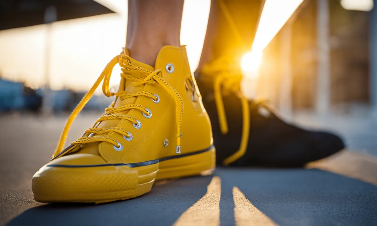 The Meaning And Symbolism Of Yellow Shoelaces Milk and Honey Shoes